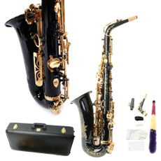 case, saxophonecase, gold, Band