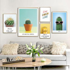 Plants, Modern, Wall Art, Home Decor