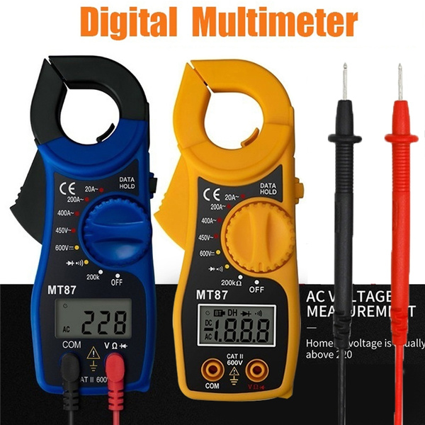 Digital LCD Voltmeter Ammeter Ohmmeter Multimeter Volt AC DC