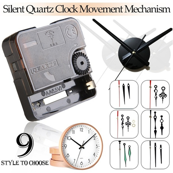 Silent quartz clock online movement