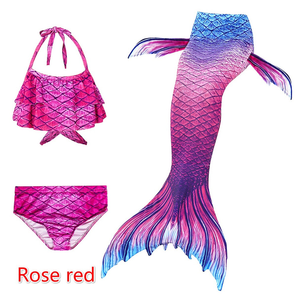 Little mermaid swimsuit with sales tail