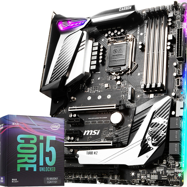 Msi Mpg Z390 Gaming Pro Carbon Motherboard Inteli5 9600kf Cpu Wish Msi Mpg Z390 Gaming Pro Carbon Motherboard Inteli5 9600kf Cpu Wish