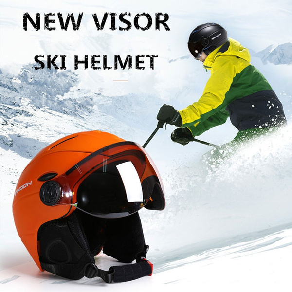 Half-covered Ski Helmet Man Women Skateboard Snowboard Bicycle Sports Helmet 