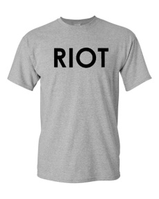 Funny T Shirt, Shirt, riot, Clothing