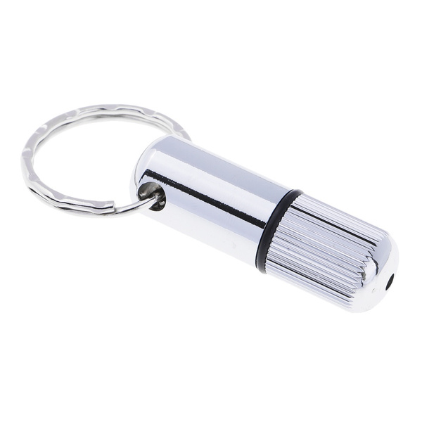 STAINLESS STEEL SMOKING CIGAR PUNCH CUTTER WITH KEYCHAIN STAINLESS STEEL SMOKING CIGAR PUNCH CUTTER WITH KEYCHAIN