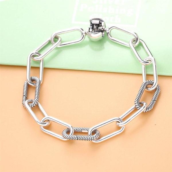 925 Sterling Silver Me Chunky Link 