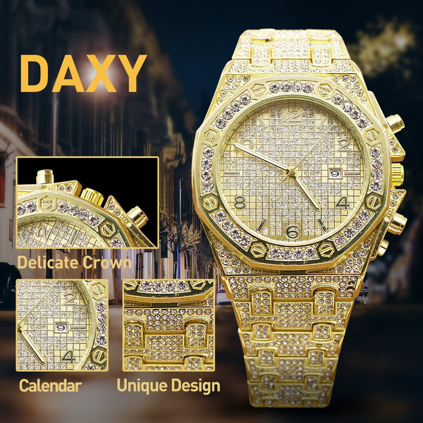 delicate gold watch