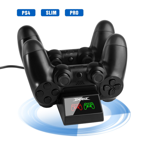 Dobe Ps4 Controller Charger Ps4 Charger Station With 4 Micro Usb Charging Dongles Ps4 Controller Dual Charging Dock For Ps4 Ps4 Slim Ps4 Pro Controller Wish