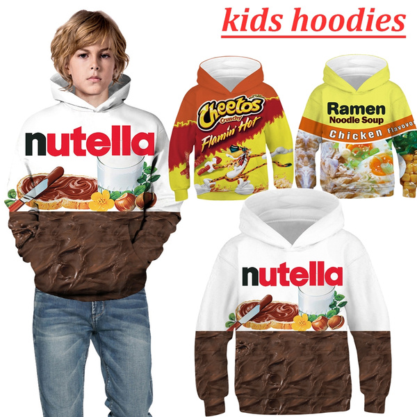 Nutella Kids Printed Hoodie 