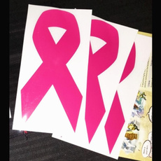 pink, Car Sticker, pinkribbon, Stickers