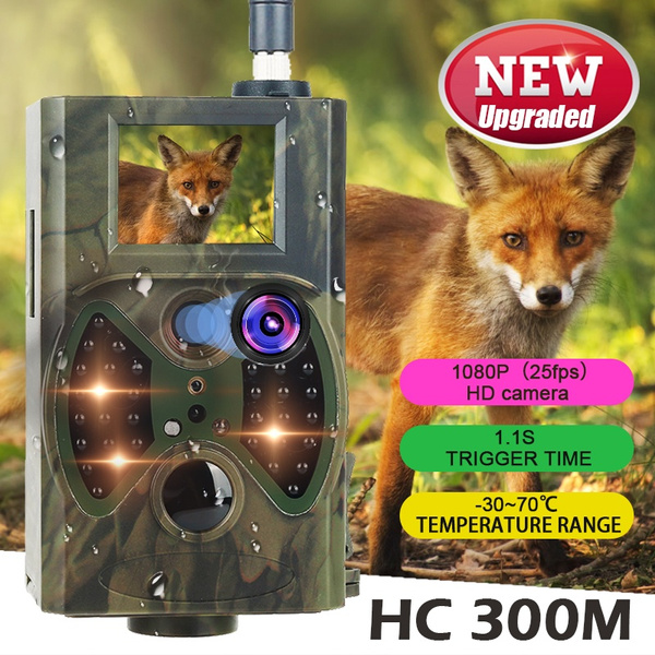 1080P HC-300M HD Hunting Trail Camera Digital Animal IR Night Vision Video GPRS 