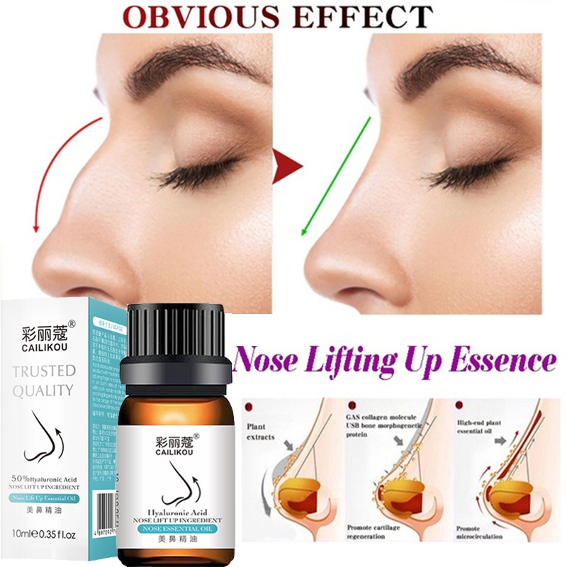 5 10ml No Surgery Powerful Nosal Remodeling Oil Nose Lift Up Cream Magic Essence Cream Beauty Nose Up Shaping Beauty Wish beauty nose up shaping beauty