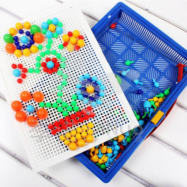 pegboard children's toy