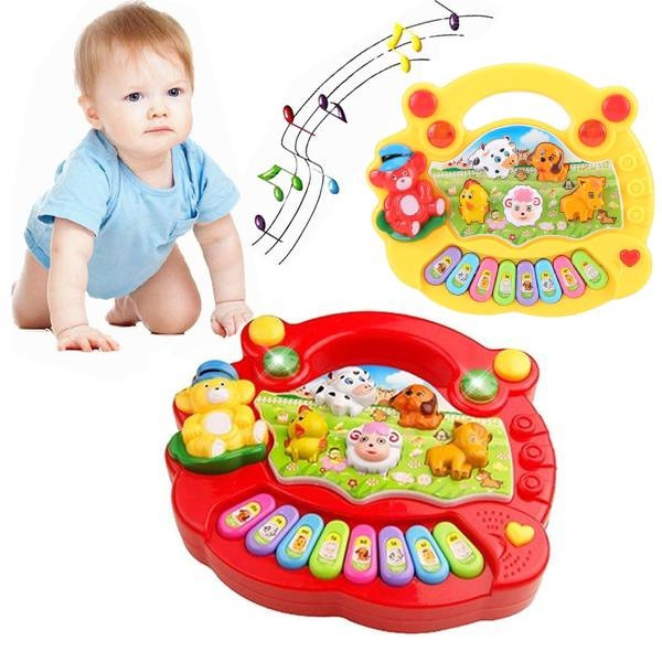 Baby Musical Educational Piano Toy Animal Developmental Music Toys