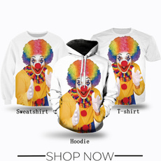 King, Fashion, clown, T Shirts