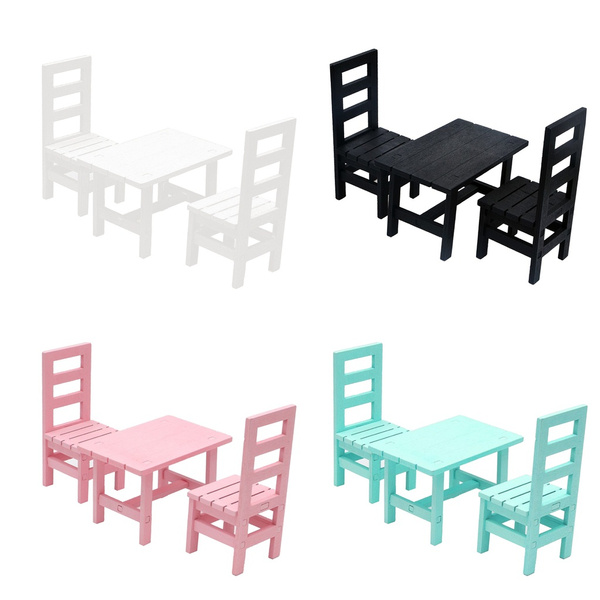 miniature dining table and chairs
