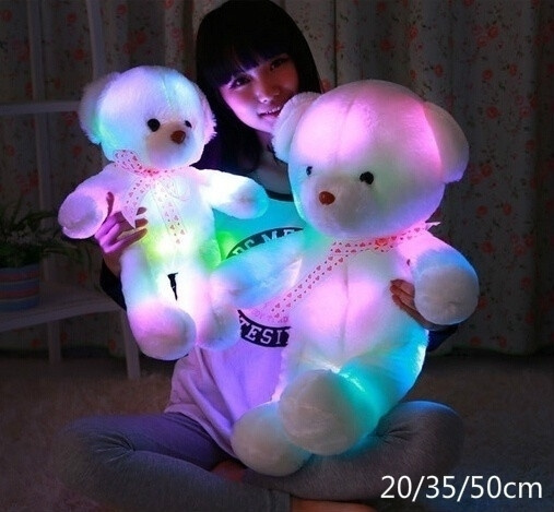 teddy bear with led lights