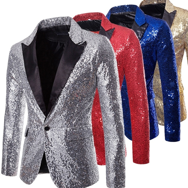 Shiny blazer outlet mens