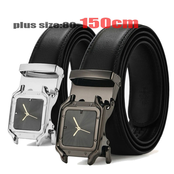 Leather Automatic Buckles, Leather Waistband Belt