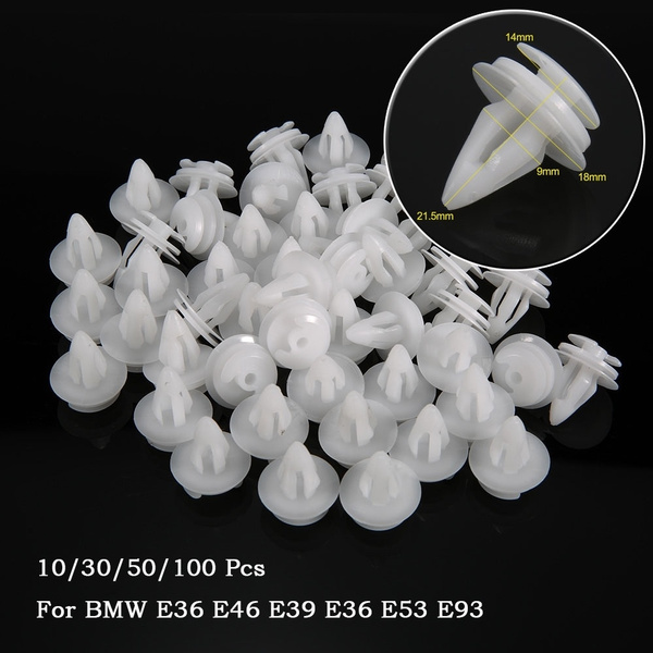 10 30 50 100 Pcs Kkmoon Interior Door Card Trim Panel Retainer Clips