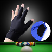 Billiard Cue Glove Left Hand Three Finger Gloves For Snooker Spandex ...