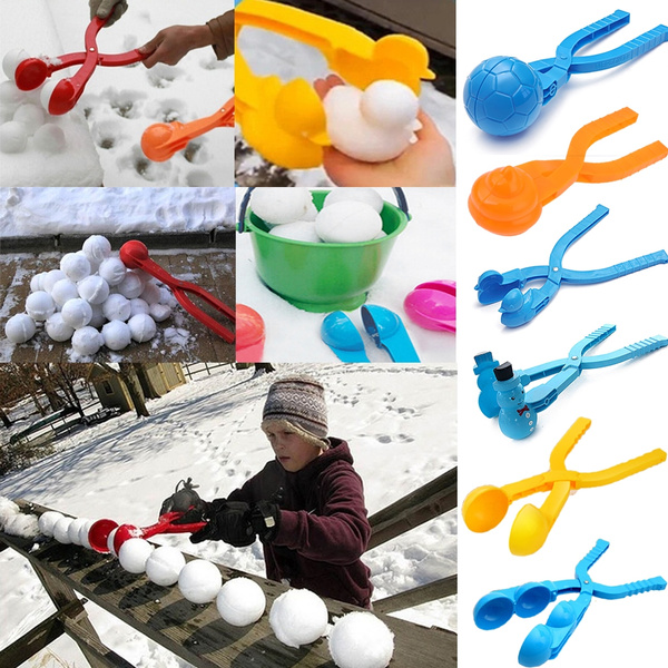 3D Duck Football Snowball Maker Mold Kid Winter Outdoor Snow Sand Making Mold 