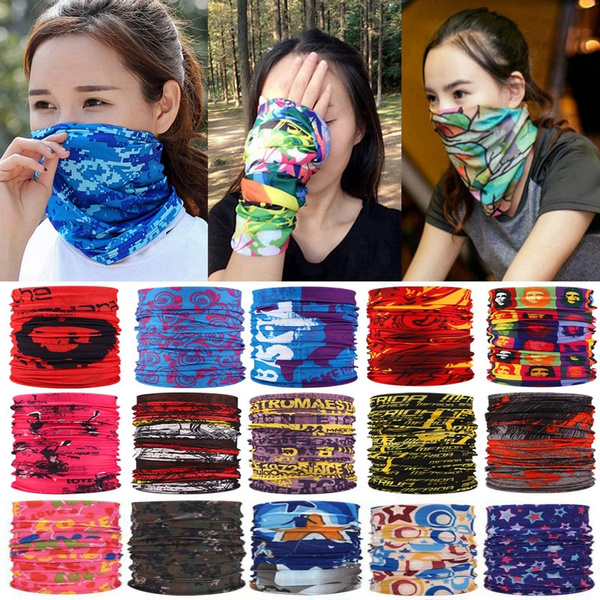 Outdoor Magic Neck Scarf UV Protection Face Shield Printing Cycling Scarfs UK 