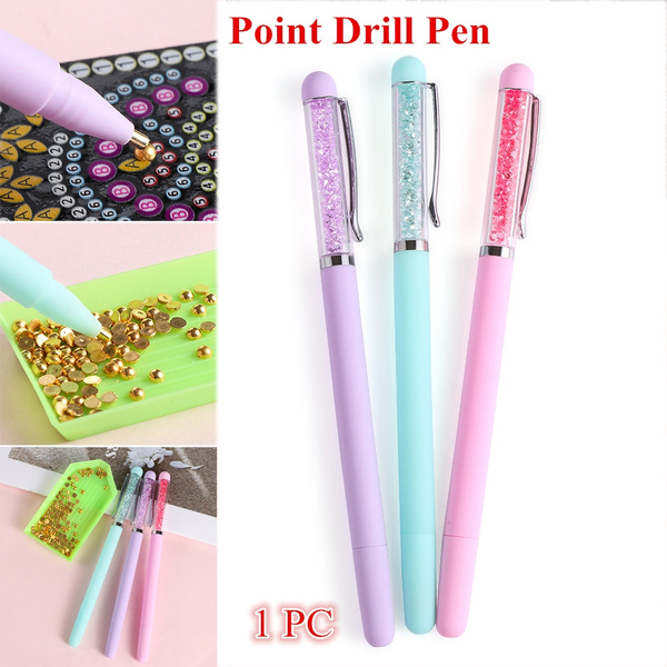 Point Drill Pen Crystal Pens 5D Diamond Painting Cross Stitch DIY Crafts 