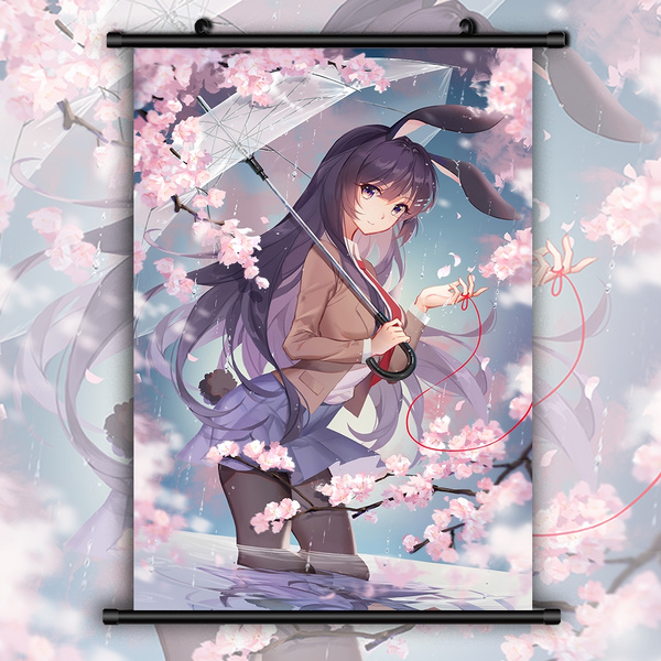 Canvas Painting Anime Posters Seishun Buta Yarou Mai Rio Kaede Nodoka Tomoe  Anime Manga Hd Print Wall Art Picture Home Decor - Painting & Calligraphy -  AliExpress