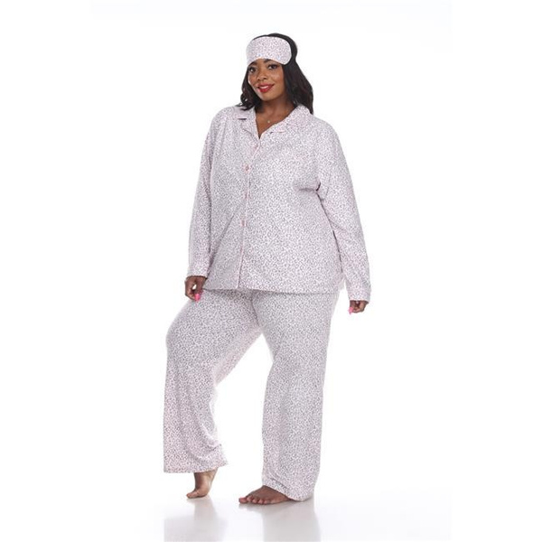 Plus size cheetah discount pajamas