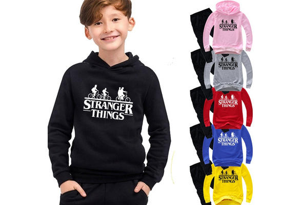 stranger things boys hoodie