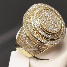 goldplated, ringsformen, Jewelry, gold