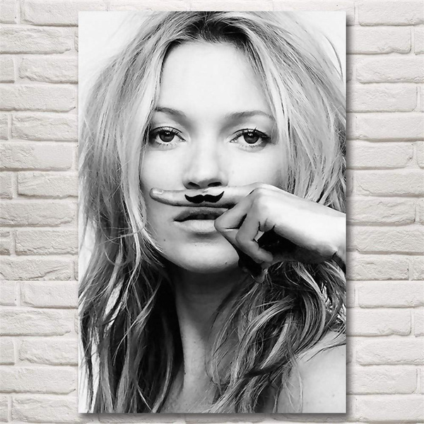 No Frame Rolled Up Canvas Kate Moss Life Is A Joke Super Model 1 No Frame Rolled Up Canvas Kate Moss Life Is A Joke Super Model 1