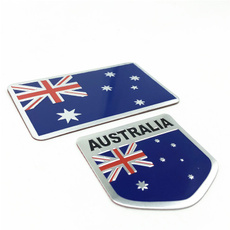 Car Sticker, Decor, Australia, nationalflag