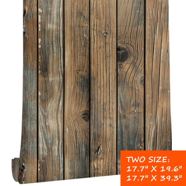 17 7 X19 6 X39 3 Retro Faux Wood Grain L And Stick Wallpaper Self Adhesive Plank Roll Removable Vinyl Wall Covering For Restaurant Home Decor Wish - Wood Grain Vinyl Wall Covering 17 7 X19 6 X39 3 Retro Faux Wood Grain L And Stick Wallpaper Self Adhesive Plank Roll Removable Vinyl Wall Covering For Restaurant Home Decor Wish - Wood Grain Vinyl Wall Covering