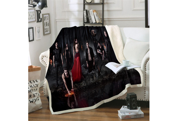 The vampire discount diaries throw blanket