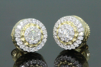 DIAMOND, Sapphire, Wedding Accessories, Stud Earring