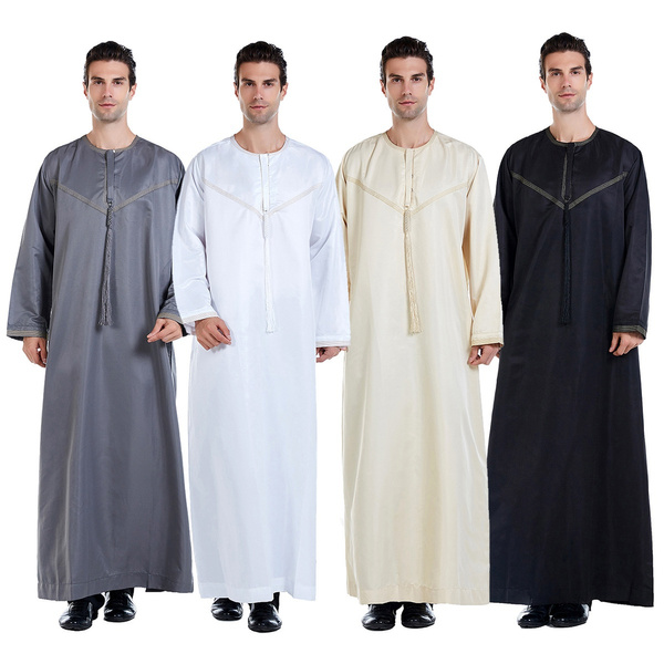 Muslim Arab Middle Eastern Men's Robe, TH816 | Wish