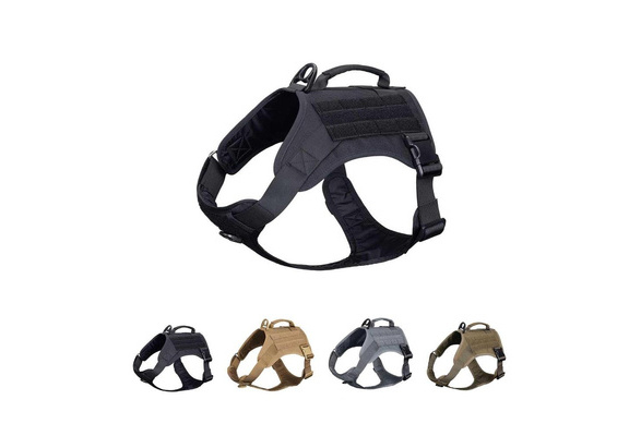 EXCELLENT ELITE SPANKER Tactical Dog Harness Adjustable Training