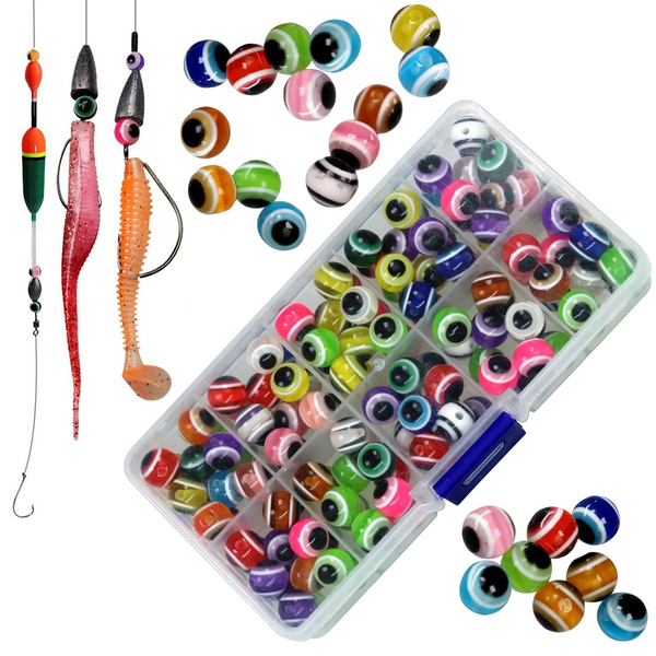 THKFISH Fish Eye Beads Rigs 6mm 8mm 10mm 12mm Fishing Beads for