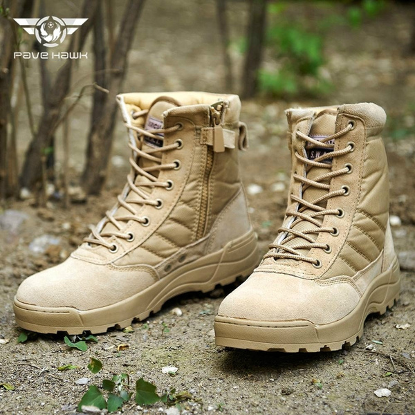 military sneaker boots