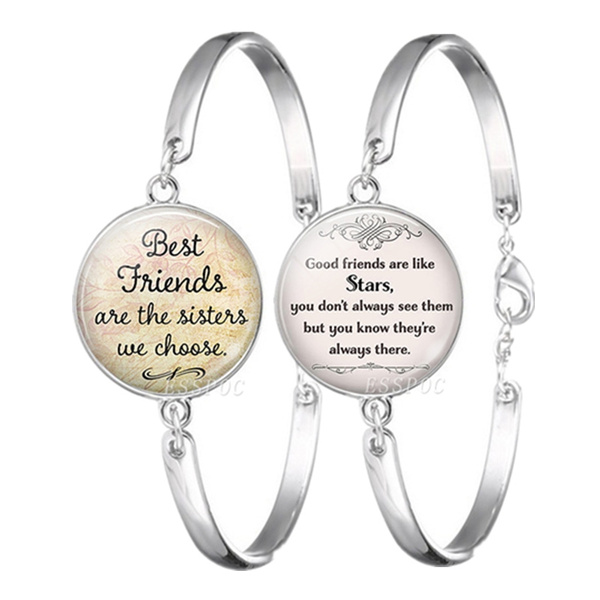 Friendship on sale bracelet quote