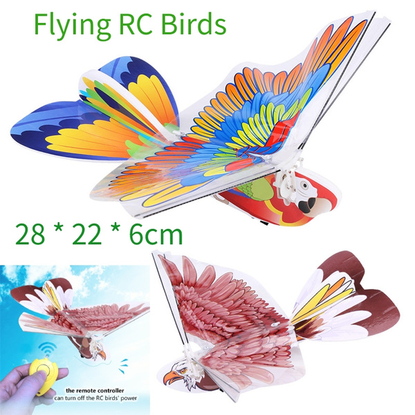 flying parrot toy