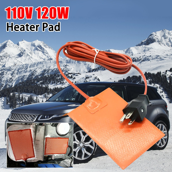 US Plug 120W Heater Pad Engine Block Hydraulic Tank Heating Plate Pan Sump  Heater Mat | Wish