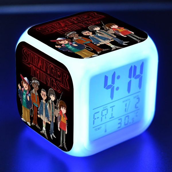 Stranger Things alarm clock Stranger Things Alarm Clock cool LED clock