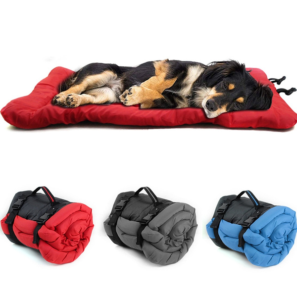 Waterproof Dog Bed Outdoor Bed for Dog and Cat Portable Bed Roll for