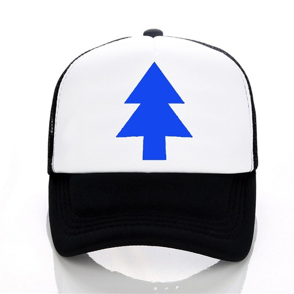 Women Men Cap Curved Bill BLUE PINE 