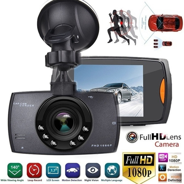 Car Dash Cam Camera Video DVR Recorder Night Vision+G-Sensor 1080P HD 2.4  LCD Car Dash Cam DVR Recorder Night Vision Video Camera G-Sensor