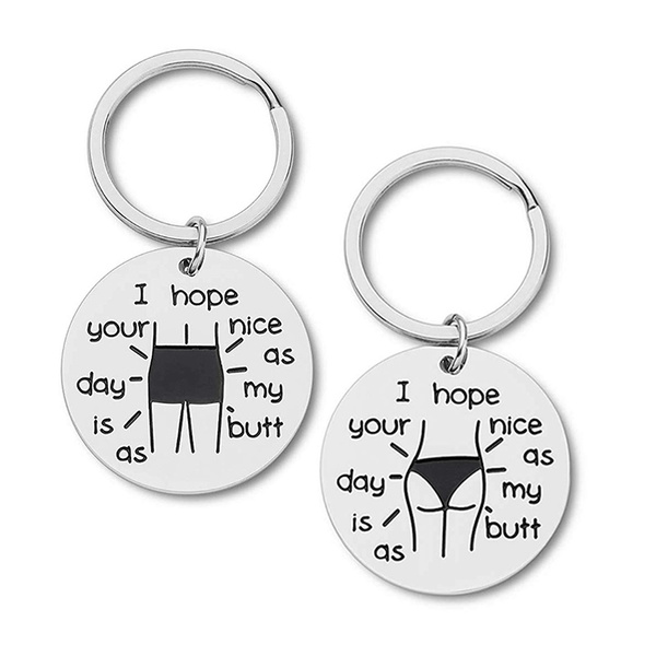 Funny Inspirational Keychain Best Friend BFF Women Men Keychains Thanks  Gift