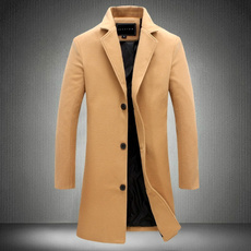 thickencoat, woolen coat, slim, Outerwear